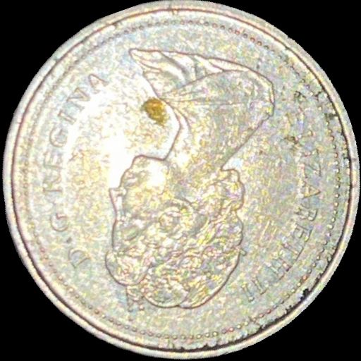 1987 Canada 10 cents reverse image