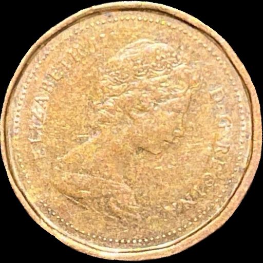 1982 Canada 1 cent KM# 132 reverse image