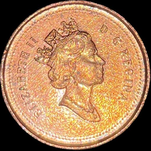 1999 Canada 1 cent reverse image